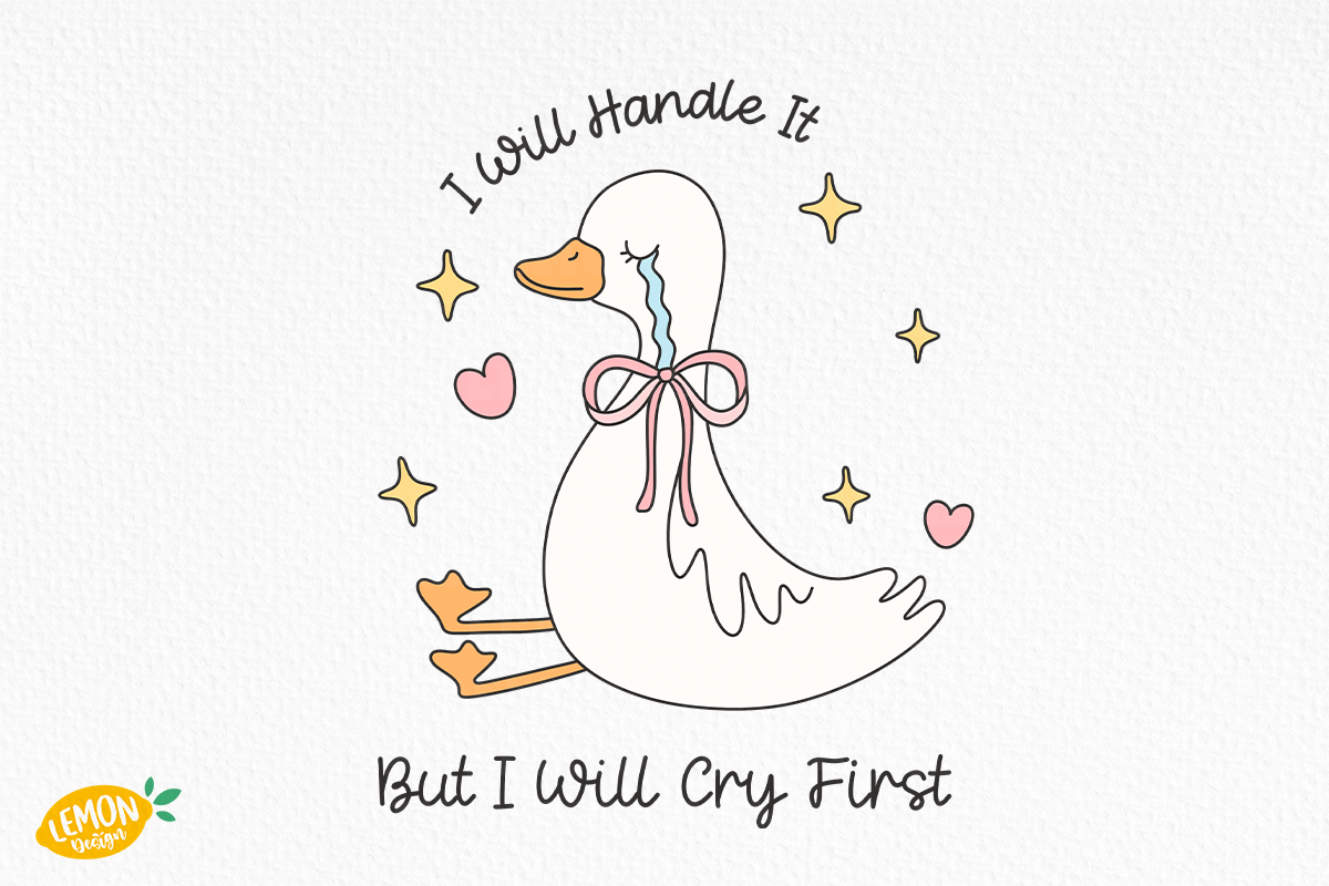 Retro Silly Goose PNG, an Animal Illustration by LemonDesign (Photo 8 of 13)