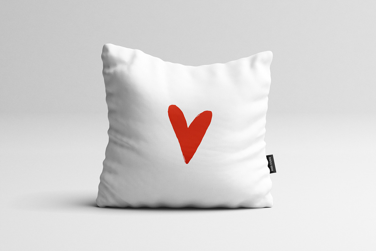Cute doodle hearts, love symbols set, a Decorative Illustration by Good Studio (Photo 6 of 10)
