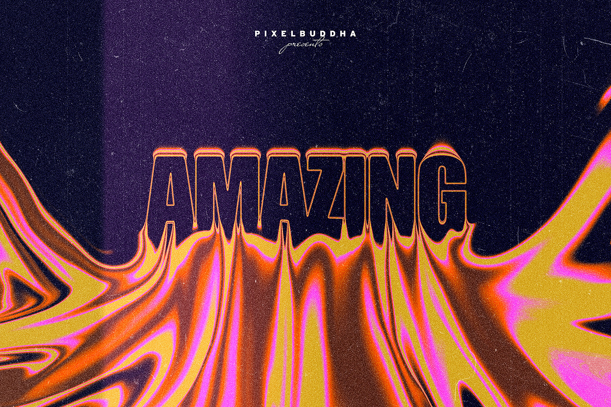 Liquid Text Effects Collection, a Layer Style Add-On by pixelbuddha.net (Photo 9 of 14)