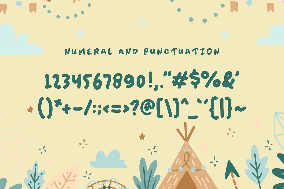 Cupcat - A Cute Handwritten Font, a Handwritten Font by overlaytemplates (Photo 6 of 7)