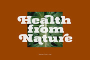 Sernest Display, a Sans Serif Font by Letterhend Studio (Thumbnail 9 of 10)