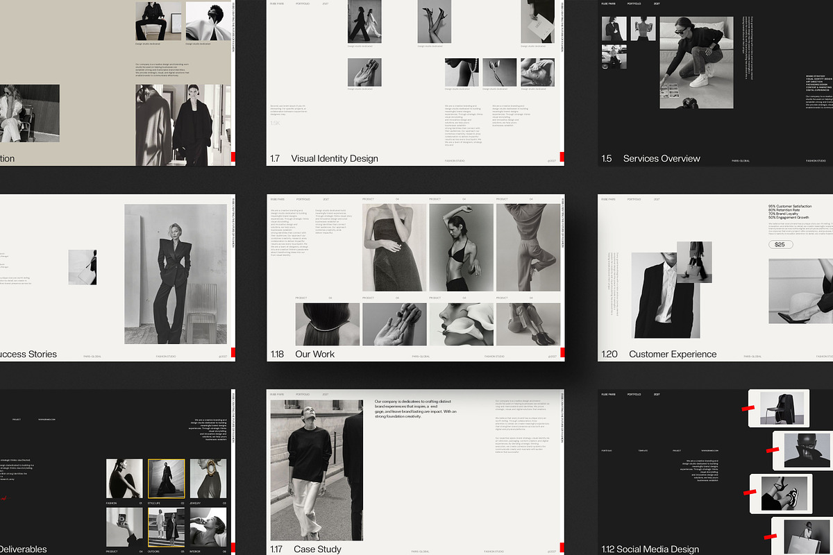 RUBE | Brand Portfolio Presentation, a Presentation Template by CreativexGenius (Photo 7 of 11)