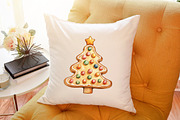 Cute Gingerbread Christmas Clipart, an Illustration by Sublimation Artist (Thumbnail 6 of 6)