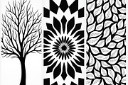 Decorative Tree Floral Mandala Tile, a Decorative Illustration by Artivon (Thumbnail 3 of 6)