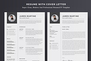 Resume Template Word | CV, a Resume Template by CreativeZoom (Thumbnail 2 of 3)