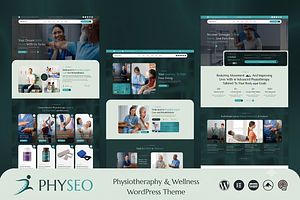 Physeo Physiotherapy WordPress Theme, a WordPress Template by ThemesRain