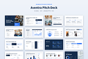 Business Pitch Deck Presentation, a Presentation Template by novexora (Thumbnail 1 of 5)