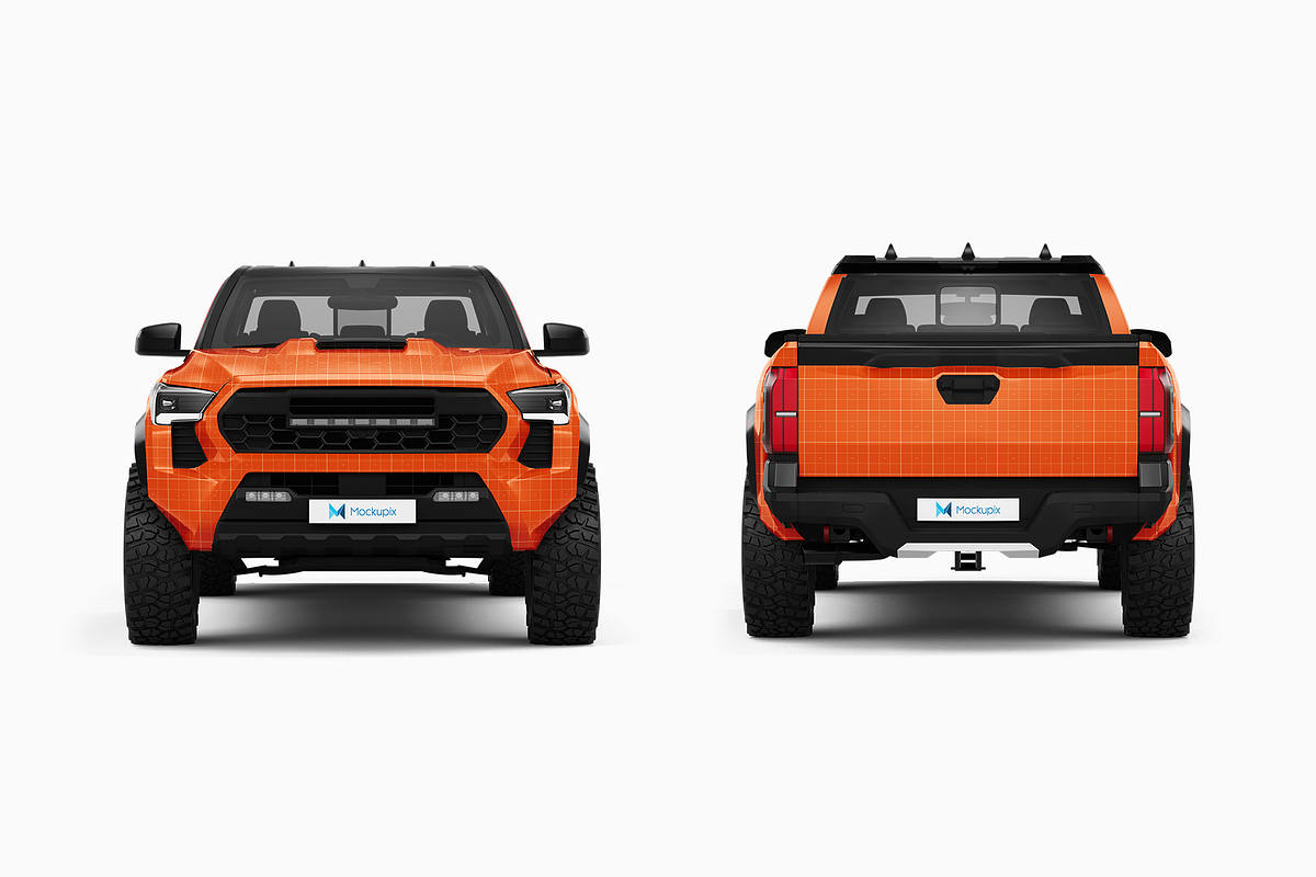 Pickup Truck Mockup 14, a Product Mockup by Mockupix (Photo 9 of 12)