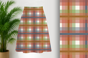 Translucent Fall Plaid Seamless