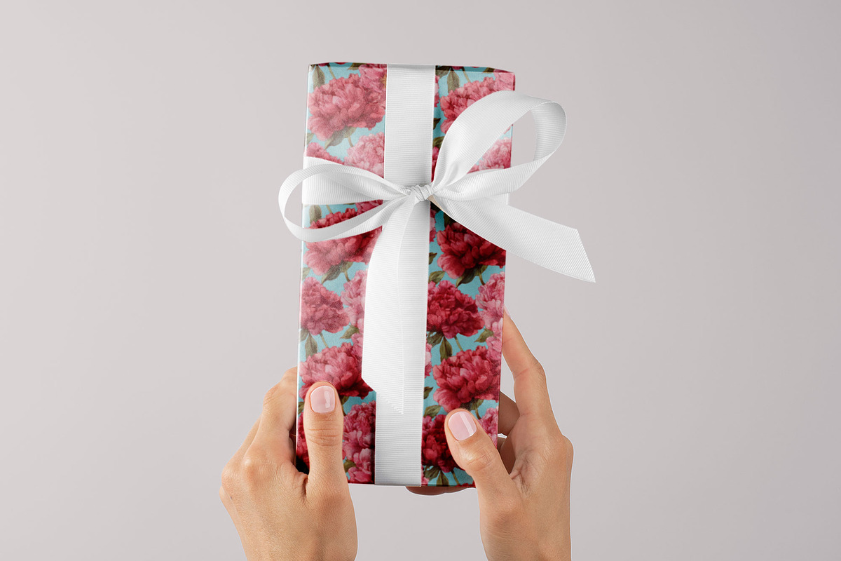 POET'S PEONY Seamless Pattern, a Pattern Graphic by AYAKA Studio Co. (Photo 6 of 9)