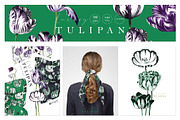Luxury Tulipan Floral Seamless Print, a Pattern Graphic by TSTUDIO (Thumbnail 5 of 10)