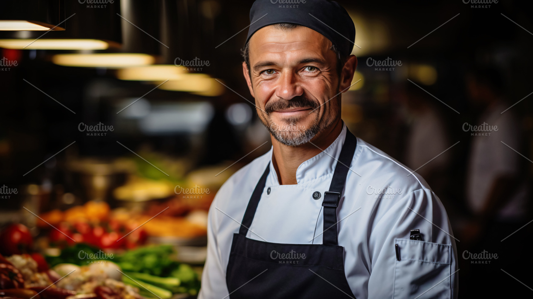 Portrait of a smiling haute cuisine, a Person Photo by Perpis