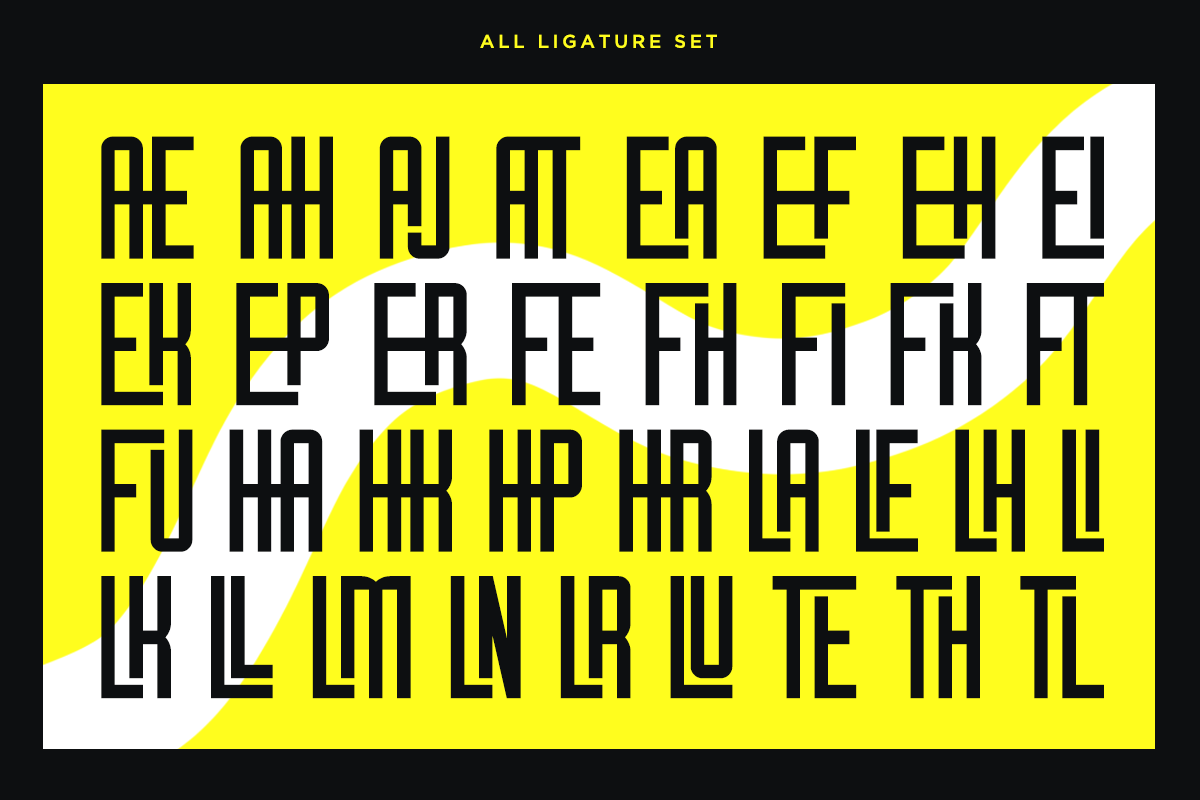 Nilmero - Modern Condensed Font, a Sans Serif Font by Font Liner (Photo 12 of 13)