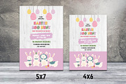 Easter Invitation Flyer Template, a Flyer Template by Template Shop (Thumbnail 1 of 3)