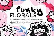 Funky Florals, a Pattern Graphic by Suphansa (Thumbnail 1 of 10)