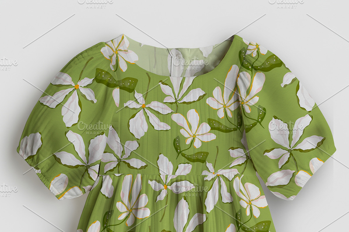 Baby Girl Dress Mockup, a Shirt Mockup by Nora Gad (Photo 12 of 15)