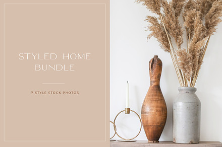 Styled Home Bundle - 7 style stock