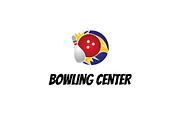 Bowling Center Logo Template, a Branding & Logo Template by mesuka (Thumbnail 2 of 2)