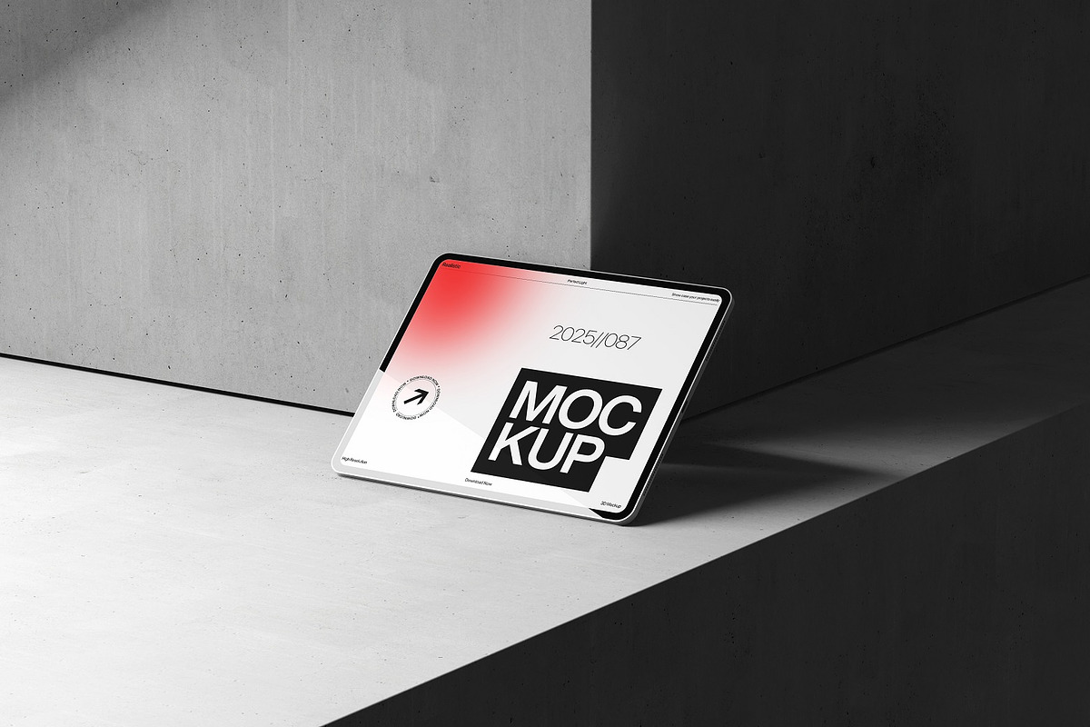 Design iPad Mockup, an iPad Mockup by kreatifreya (Photo 3 of 11)