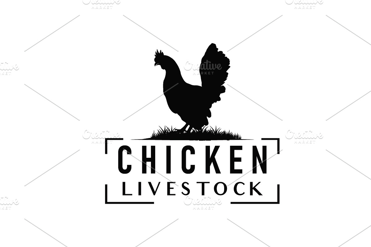chicken logo modern clean design, a Branding & Logo Template by Maylianaw28 (Photo 1 of 2)