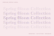 Feminine Spring Floral Display, a Sans Serif Font by Gookkis Studio (Thumbnail 12 of 13)