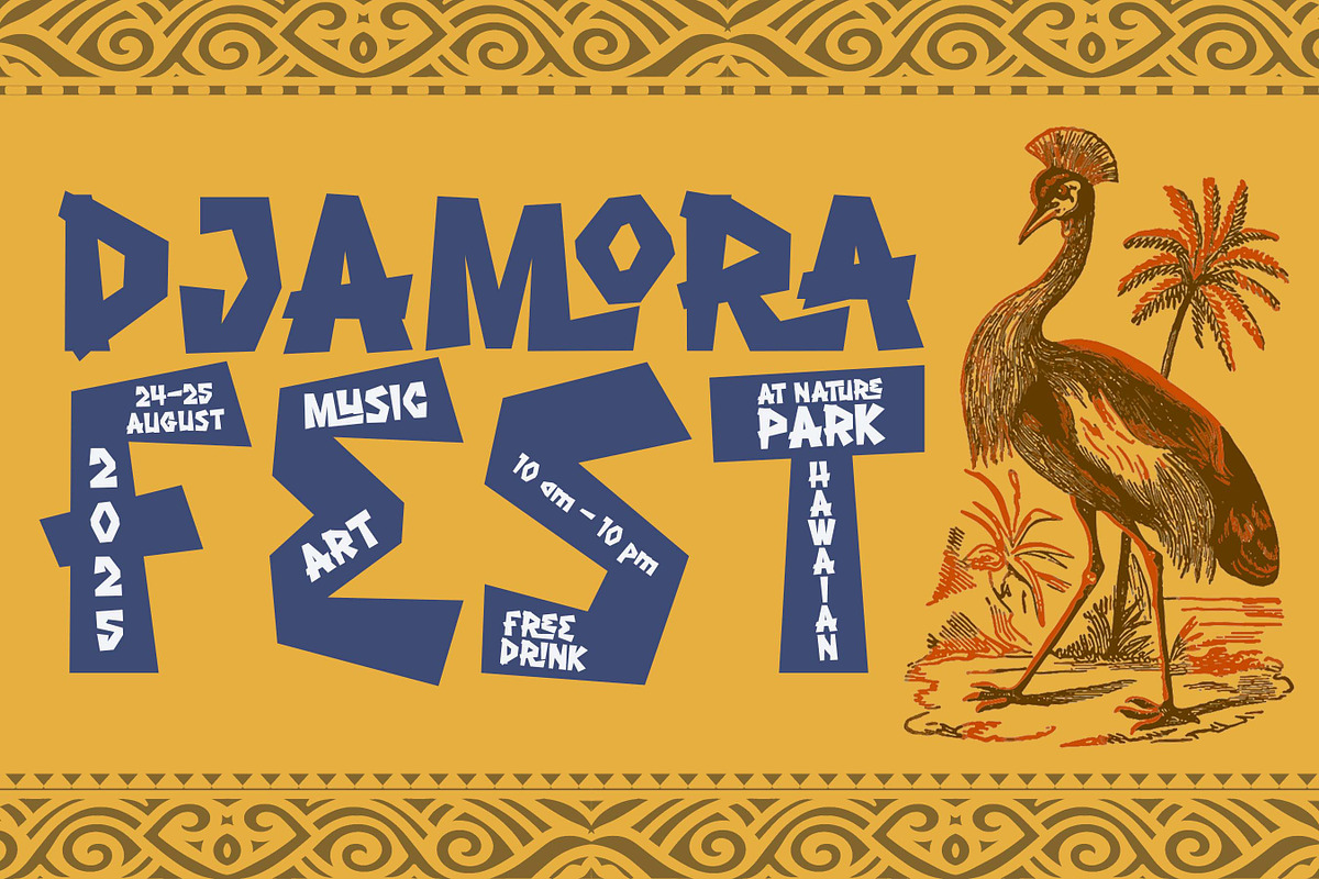 Gheomera - Display Font, a Font by Flawless And Co (Photo 4 of 10)
