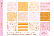 Summer Boho Pattern Collection, a Pattern Graphic by Flora Wild Designs (Thumbnail 6 of 6)