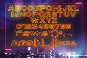 Leegione - Neon Sci-fi Futuristic, a Sans Serif Font by Almarkhatype (Thumbnail 8 of 10)