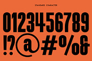 Warlock - Condensed Font, a Sans Serif Font by Umitype (Thumbnail 10 of 10)