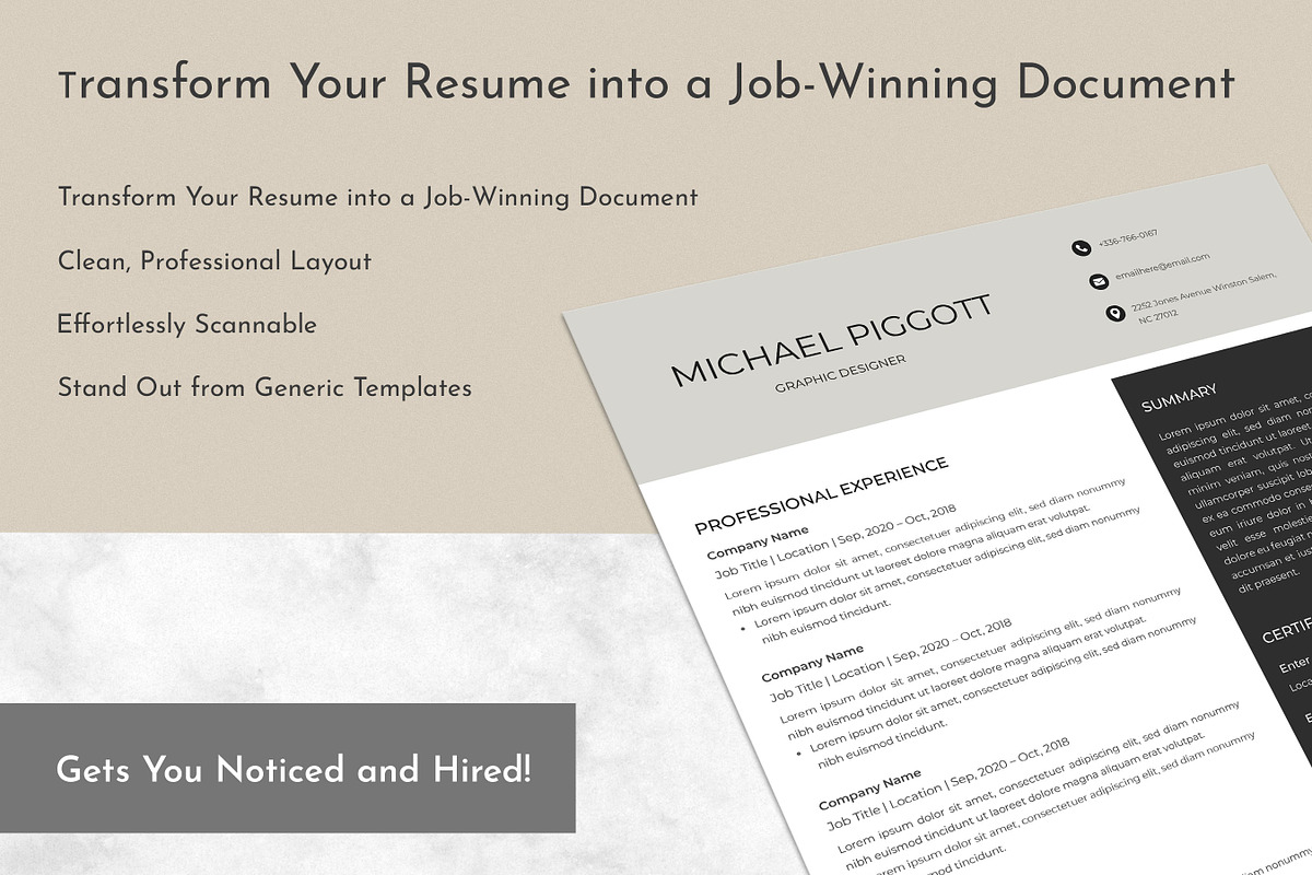 Resume/CV, a Resume Template by Anjum Ilyas (Photo 6 of 7)