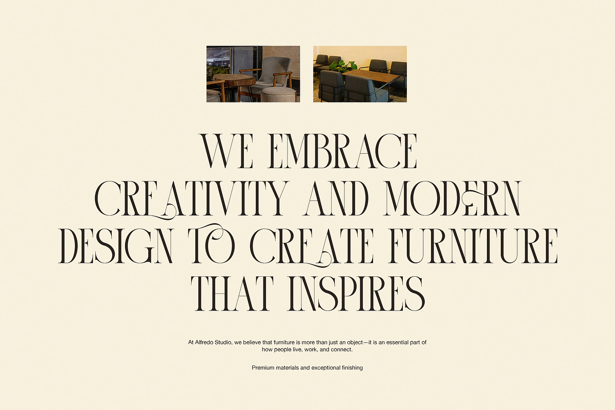 Lonad Elegant Serif Display Font, a Serif Font by Graphicxell (Photo 6 of 8)