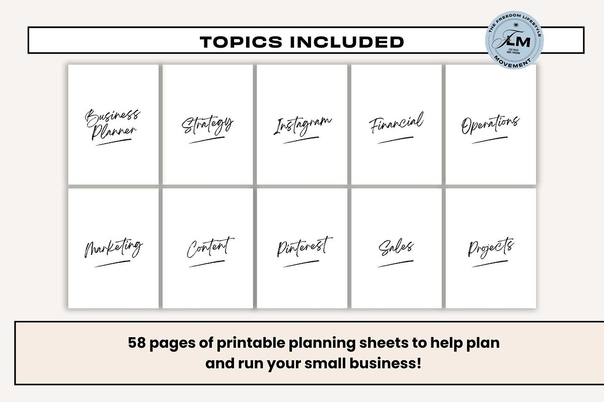 Business Planner - Bossbabe, a Presentation Template by Freedom Business Shop (Photo 4 of 9)