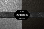 Dark Metallic Digital Paper, a Graphic by Jodi Van der Kruik (Thumbnail 2 of 5)