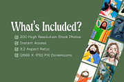 200 Jesus Christ Illustrations, a Person Illustration by Incomelion (Thumbnail 15 of 20)