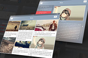 Tbalet Flat UI kit, an UI Kit Template by Alireza Farzad (Thumbnail 8 of 8)