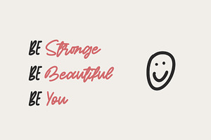 Short Message - Handwritten Font