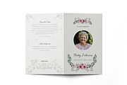 Funeral Service Program, a Brochure Template by inserenity (Thumbnail 2 of 5)