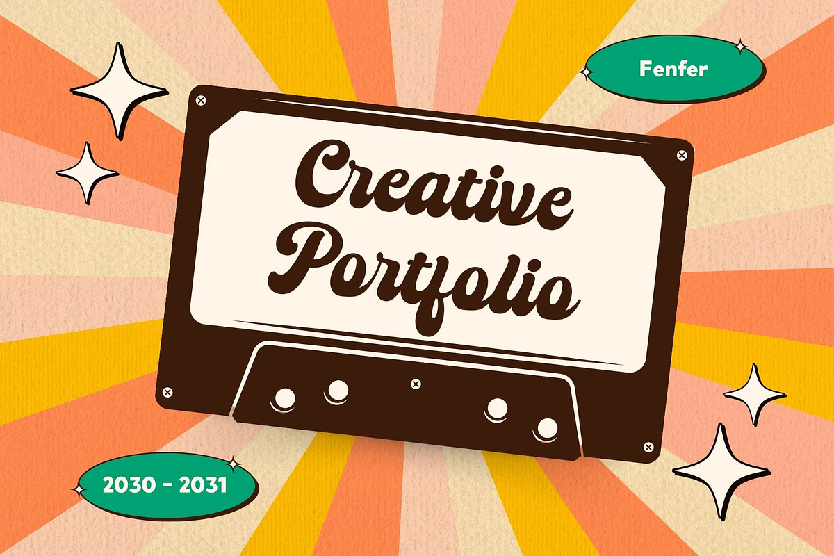 Galford Lettering Retro vintage, a Sans Serif Font by Aditastudios (Photo 5 of 7)