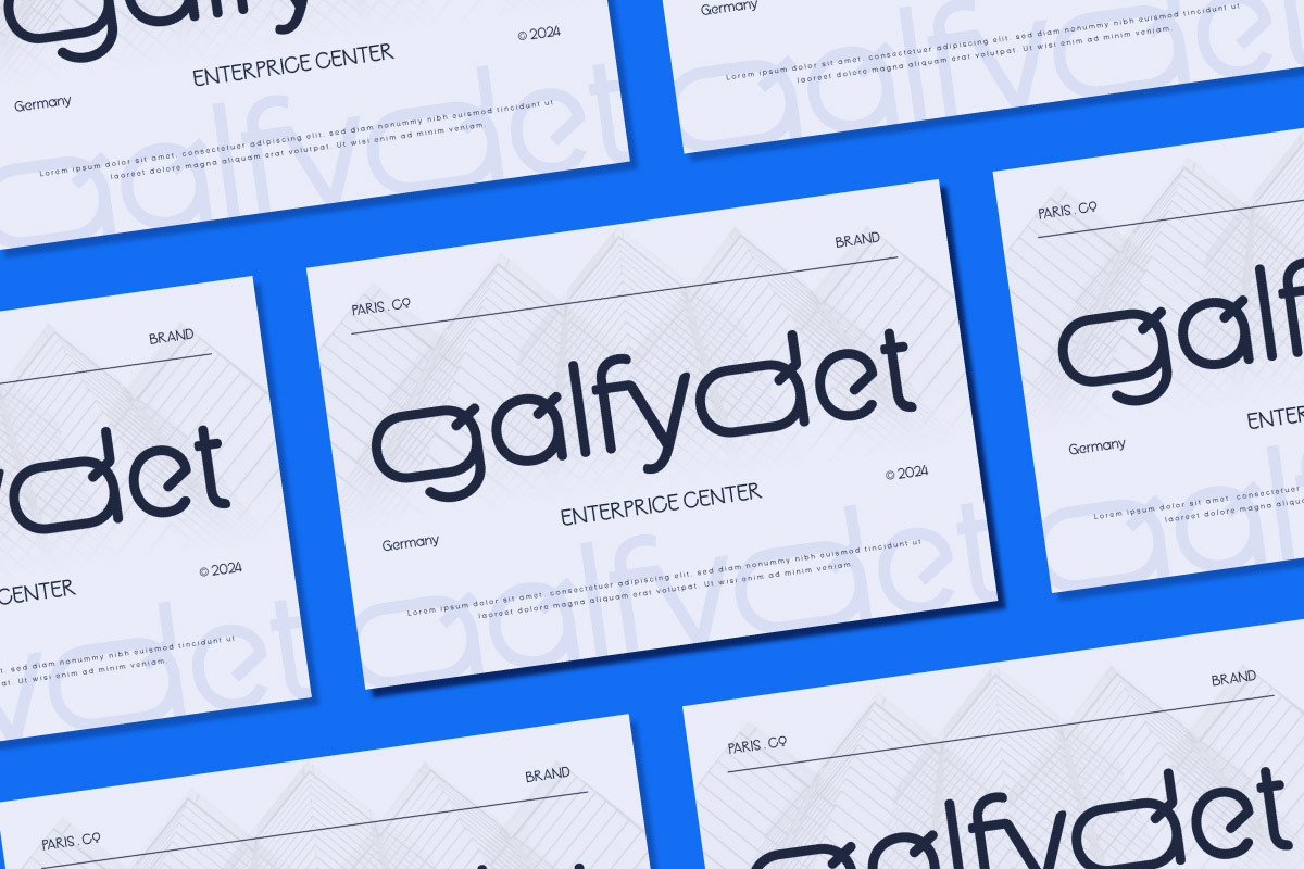 Qaltyger - Modern Logo Font, a Sans Serif Font by trabaskriya (Photo 3 of 7)