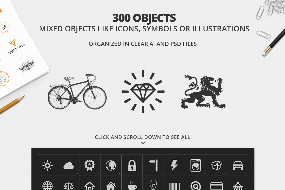 All in One Logo Creation Kit, a Branding & Logo Template by Basari Design (Photo 10 of 17)
