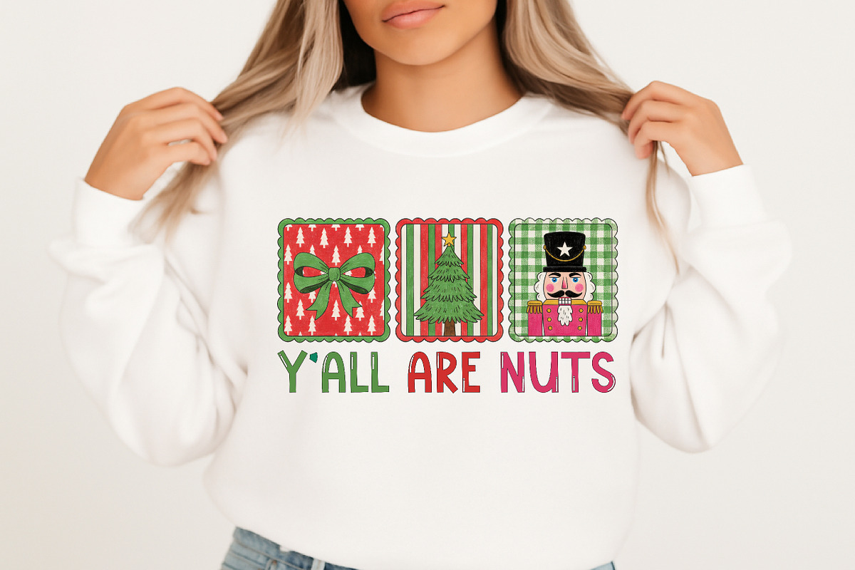 Y'all are Nuts Png,Christmas Nutcrac, an Illustration by Libby Wishes (Photo 2 of 8)