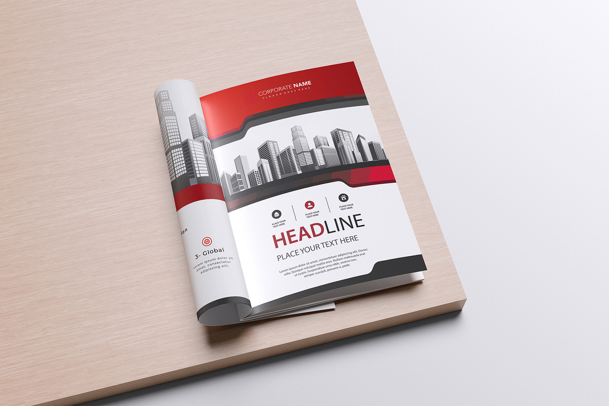 Catalog A4 Mockup, a Magazine Template by HanaSaka_Studio (Photo 3 of 5)