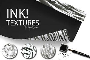 INK! textures backgrounds