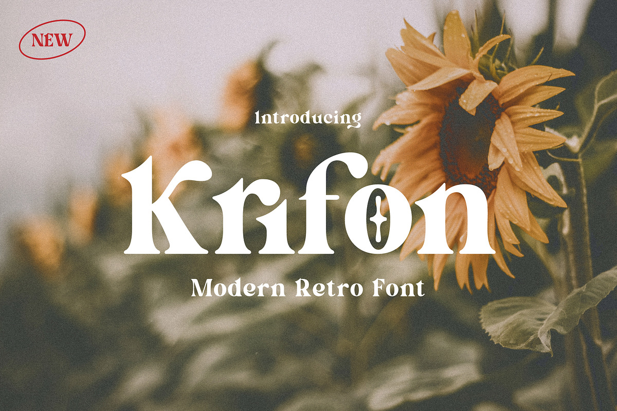 Krifon - Retro Serif Font, a Serif Font by tebaltipislab (Photo 1 of 18)
