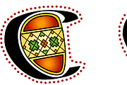 Decorative Celtic Alphabet, a Decorative Illustration by AonCelticArt (Thumbnail 3 of 6)