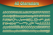 Discota 3D, a Sans Serif Font by Craft Supply Co. (Thumbnail 3 of 8)