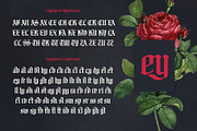 Boomsong Typeface, a Blackletter Font by alit design (Thumbnail 15 of 16)