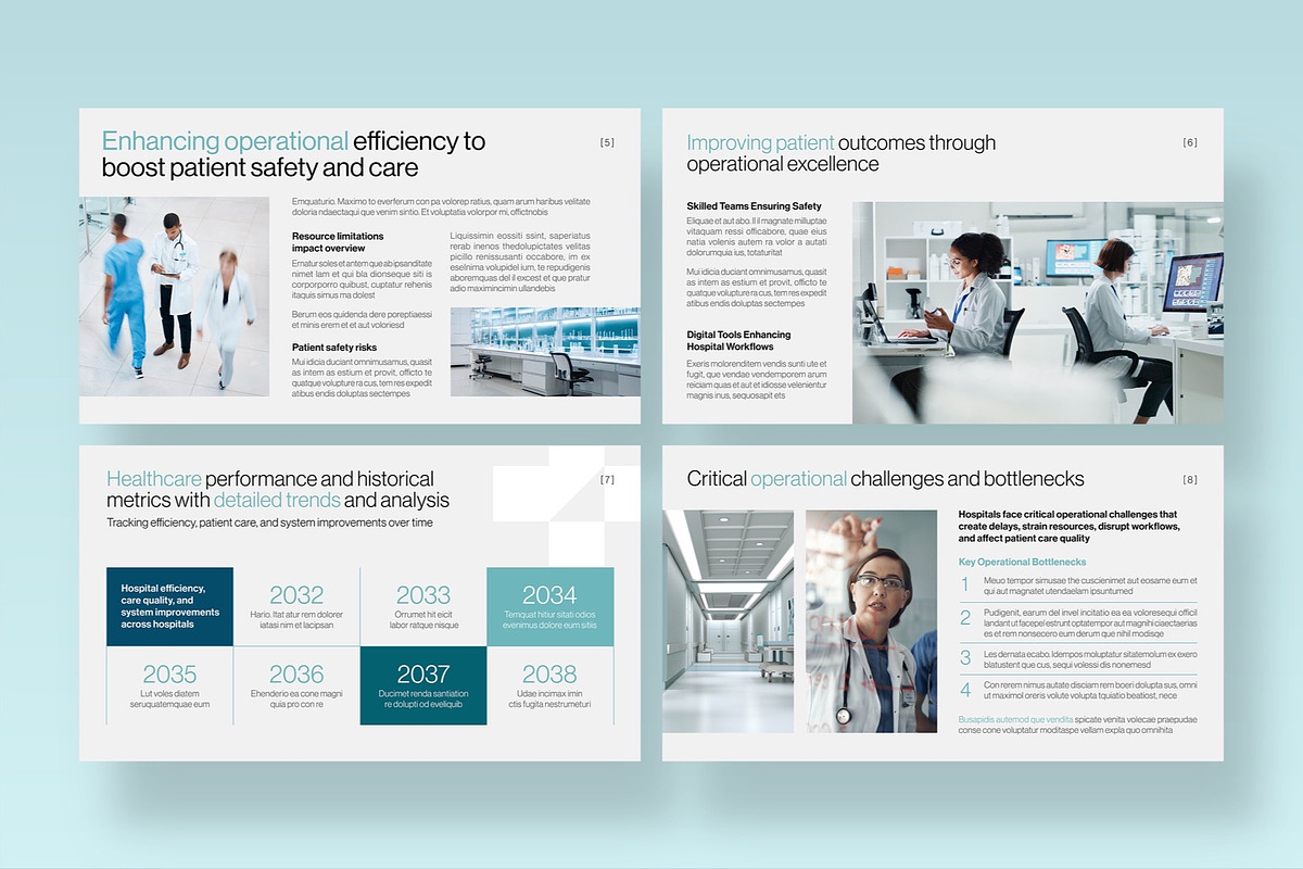 Hospital Presentation Template, a Presentation Template by BrandPacks (Photo 3 of 7)