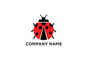 Minimal Red Ladybug, a Branding & Logo Template by Logocreative (Thumbnail 1 of 2)