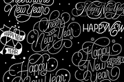 Happy New Year Lettering Graphics, an Illustration by Davihero (Thumbnail 9 of 12)